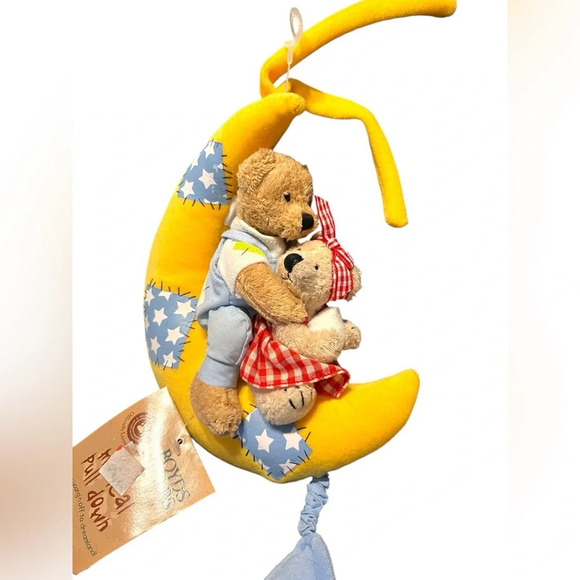 Boyds Bears & Friends For Dolly Inc Musical Moon With Bears And Stars Ra… - Picture 2 of 7